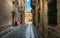 Stone walls of the city of Mdina. Malta.