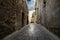 Stone walls of the city of Mdina. Malta.