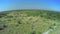 Stone walls in Dalmatian hinterland, aerial shot