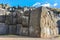 Stone walls of the fortress Saqsaywaman in Cusco, Peru