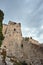 Stone walls of the medieval fortress Klis