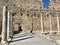 Stone walls and pillars still stand in the ancient city of Perga - RUINS