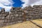 The stone walls of Sacsayhuaman. Cusco, Peru