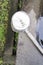 Stone water basin and ladle at Shinto shrine in Tokyo, Japan