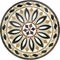 STONE WATER-JET MEDALLION Marble building decoration stone technology