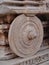 Stone wheel, Hampi, Vijayanagar