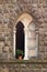 Stone window in Tuscany