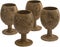 Stone wine-glasses