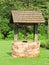 Stone wishing well from Poole Forge Pennsylvania