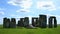 Stonehenge in Clouds and Solitude