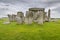 Stonehenge on a cloudy day