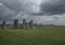 Stonehenge - dark and moody.