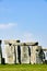 Stonehenge, green grassland, sunny, blue sky, England