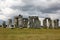 Stonehenge historic site on green grass