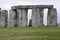 The Stonehenge megalithic monument