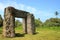 the stonehenge on the pacific islands in tonga
