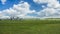 Stonehenge. Panoramic view. Prehistoric stone monument near Salisbury, Wiltshire, UK. in England.