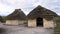 Stonehenge prehistoric monument, Stonehenge Neolithic Houses Exhibition - Salisbury, England