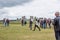 Stonehenge with tourists