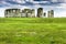 Stonehenge under darkening clouds