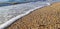 Stones Background Vertical Isolated, Beach view