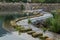 Stones bridge in Wulingyuan - Tianzi Avatar mountains nature par