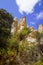 Stones french organs d`Ille sur Tet Orgues of Ille-sur-TÃªt fairy natural stone chimneys geological tourist site in south france