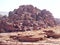 stones houses in the Jordan dessert