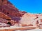 stones houses in the Jordan dessert