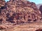 stones houses in the Jordan dessert