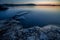 Stones at Ladoga Lake in Karelia, Russia