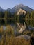 Stones, lake and Hotel in The High Tatras