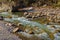 Stones and mountain river