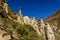 Stones mushrooms mountains autumn