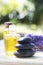 Stones and natural massage oils