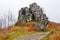 Stones near by castle, Slovakia