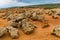 Stones on seashore