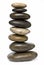 Stones in zen balance.