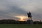 Stonewall Jackson Statue at sunrise