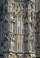 Stonework on Wells Cathedral, Somerset, England