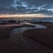 Stony Baltic beach