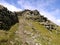 Stony path up to High Pike, Lake District