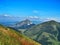 Stony peak Big Rozsutec in Little Fatra National Park. Slovakia, August 2018