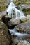 Stony scenic waterfall in Todtnau