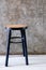 Stool wooden vintage chair