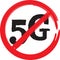 STOP 5G, fifth generation wireless broadband technology, as it can cause universal health problems