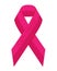 Stop breast cancer ribbon awareness illustration