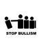 Stop bullism white signal