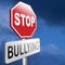 Stop bullying sign