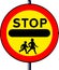 Stop Children Sign